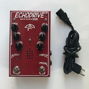 Original SIB Echodrive+ Tube Delay/Echo Pedal w/ Power Cord [Rare Slam Switch]