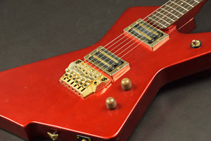 Ibanez DT330 Fire Red Normal Condition With Case 1985 Electric Guitar