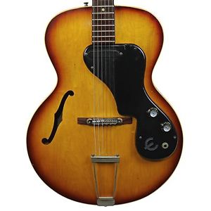 Vintage 1964 Epiphone E444T Granada Hollow Body Electric Guitar Sunburst