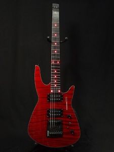 STEINBERGER ZT3 Trans Red / LED Mod Used Guitar Free Shipping from Japan #tg140