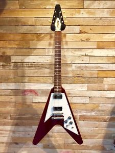 Navigator N-FV-LTD, VG Condition "V" Shape Guitar from Japan w/ESP's Gig Bag
