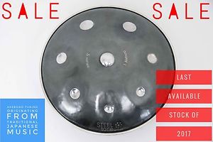 New Handpan from Steeltone. 8 note 'F' Akebono tuning. None painted finish