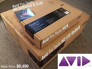 NEW! Avid Pro Tools HDX PCIe Card + HD I/O 8x8x8 + HD 12 Software *w/ Warranty