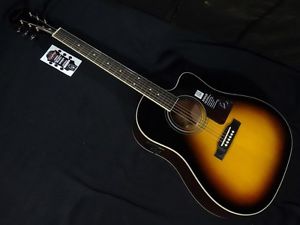 NEW Epiphone Masterbilt DR-500MCE Vintage Sunburst guitar From JAPAN/456