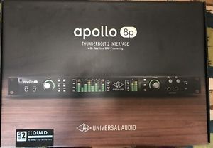 Universal Audio Apollo 8p Thunderbolt Audio Interface with QUAD Processing