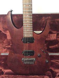 Ibanez RGA 121 VLF Guitar w/Hard Molded Case & Strap - Excellent Condition.