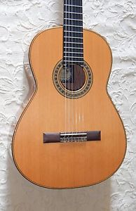 Cervantes Rodriguez PE classical guitar. Cedar Top / Palo Escrito back and sides