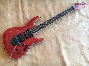 Ibanez S Prestige S5470Q Red Electric guitar 6 string DiMarzio PU HSH