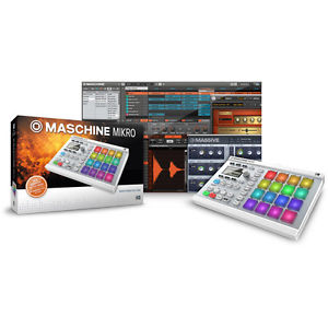 Native Instruments Maschine Mikro MK2 Groove Production Studio, White