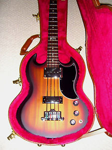 ***Gibson 2014 SG Special Bass 120th Anniversay Fire Burst Excellent w/ OHSC***