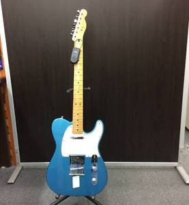 Fender Mexico Standard Telecaster Blue Good Condition E-Guitar Free Shipping