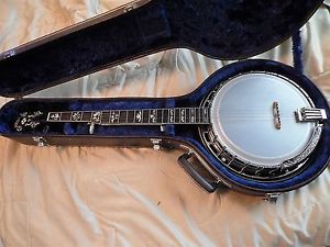 1970 Aria Pro 2, Banjo, Their Very Best Pro Model 5 String, Hand Carved Heal