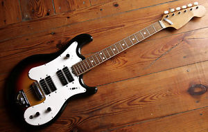 VINTAGE 60s ITALIAN SURF BEAT GITARRE GALANTI BERTOLINI