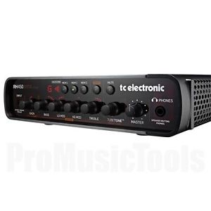 TC Electronic RH450 programmable bass amp *NEW* t.c. rh-450 rh750 750 Rebel Head