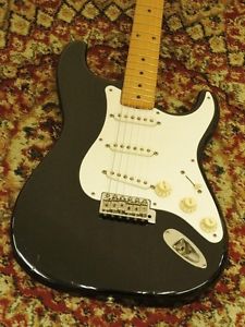 Fender Japan ST57-US Black Electric Guitar Stratocaster USA Pickup w/Soft Case