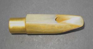 Mouthpiece, Soprano Saxapone, Guardala, hand made metal