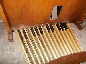 Organ: Conn #713, 2-Keyboard, w/Bench, 'Full-Bass-Pedals', Clean, Used, w/Bench,