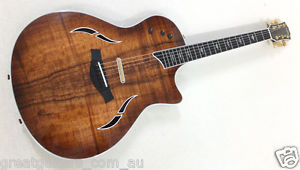 2007 TAYLOR T5C2 KOA Thinline acoustic electric guitar EXC condition.