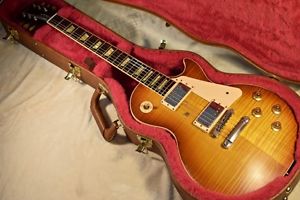 Gibson 2012 Les Paul Traditional Plus Light Burst Aged, Electric Guitar, u1089