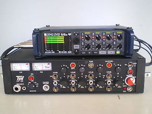 ZOOM F8 Recorder, TW-LP44 4in/4out Field Mixer, Cables Bag Batteries