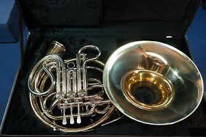 Conn 8DRS (8D with Rose Brass Screw Bell) Double French Horn w/Case, Mouthpiece