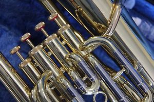 Yamaha YEP321 Euphonium Horn YEP 321 Baritone Case & Mouthpiece SUPER NICE
