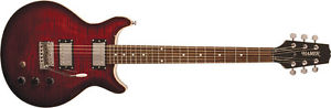 Hamer The Archtop SATFW Electric Guitar NEW Dark Cherry Burst