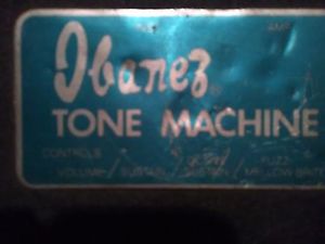 ibanez tone machine rare prototype Foxx made for ibanez three known