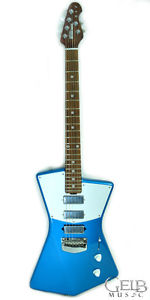 Music Man St. Vincent Signature Electric Guitar in Vincent Blue - 850-VB-RW-02