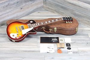 MINTY! Gibson Les Paul Custom 1960 Reissue R0 Bourbon Burst OHSC + COA