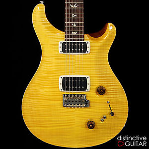 PAUL REED SMITH PRS 408 ELECTRIC GUITAR 10 TOP IN VINTAGE YELLOW FLAME MAPLE