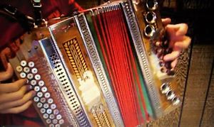 Prostor Classic Slovenian 3 Row Diatonic Button Box Accordion Harmonika Bb,Eb,Ab