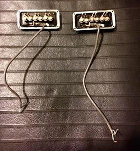 Vintage Pair DeArmond Dynasonic pickups Gretsch 1960's