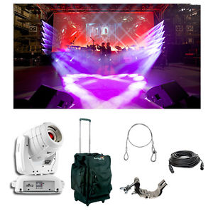 Chauvet DJ Lighting Intimidator Spot 355 IRC White Moving Light Bag Clamp Cables