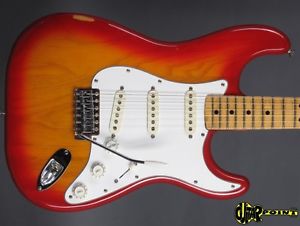 1981 Fender Stratocaster  - Cherry Sunburst ! - International Color Series!