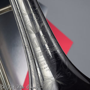 Vintage King H. N. White 2B Silver Tone Trombone Knockout