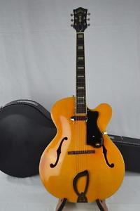 GUILD NEWARK STREET A-150B SAVOY HOLLOWBODY W/ HARD SHELL CASE, Int'l Buyer Wel