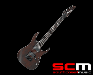 Ibanez Iron Label RG Series RGIR27BFE 7 String Electric Guitar Walnut Flat