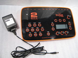 2Box DrumIt 5 Drum Percussion Sound Brain Control Module w/ Power 100V Used