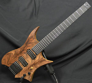 Reichardt Guitars Headless Walnut 7-String Stainless Steel Frets Free Shipping