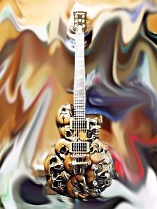 Custom hand carved guitar We will build you a custom hand carved guitar