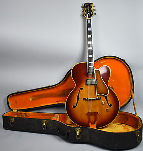 1969 Gibson L-5C Vintage Sunburst Hollowbody Archtop Electric Guitar w/OHSC
