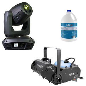Elation Platinum Spot 5R Moving Head w/ H1800FLEX Fogger & 1 Gallon Fog Fluid