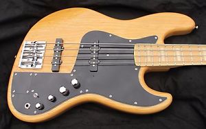 Fender Artist Marcus Miller Jazz Natural Jazz Bass Bass Guitar