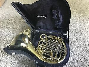 Holton Farkas H-180(Yellow Brass 179) Professional Double French Horn w/Case,Mpc