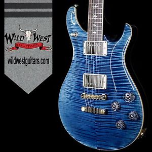 Paul Reed Smith PRS Flame 10 Top McCarty 594 Rosewood Fretboard Rive Blue Guitar
