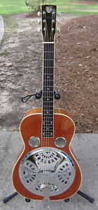 2004 USA GIBSON DOBRO D-27 ACOUSTIC ELECTRIC SQUARE NECK RESONATOR GUITAR & OHSC
