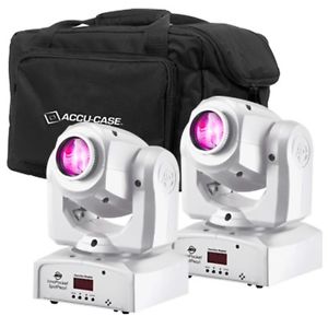 American DJ POCKET SPOT PEARL PAK 2 Inno Pocket Spot Pearl Mini Heads and Bag
