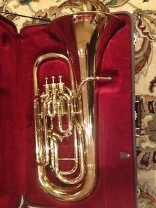 BESSON BE-765 INTERNATIONAL 4 VALVE NON COMPENSATING EUPHONIUM