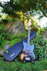 1979 Fender Musicmaster Bass Black